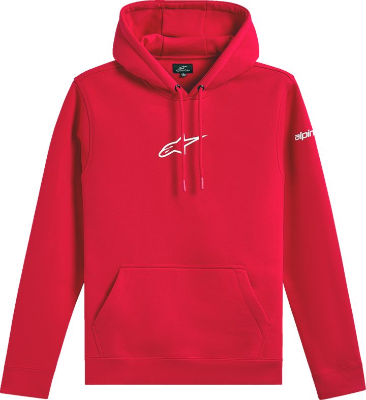Alpinestars Frontal Pullover Hoodie - Red - Large 1235-51610-30-L