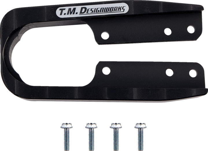 T.M. Designworks Front Chain Slider - Polaris - Black POL-500-BK