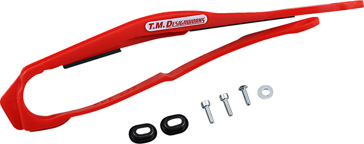 T.M. Designworks Chain Slider - Honda - Red DCS-H10-RD