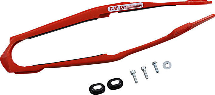 T.M. Designworks Chain Slider - Honda - Red DCS-H15-RD