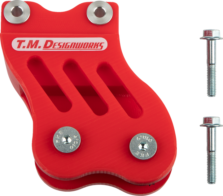 T.M. Designworks Chain Guide - TRX 450R - Red RCG-TRX-RD