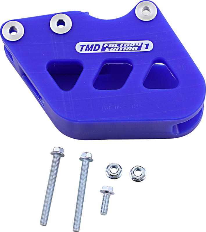 T.M. Designworks Chain Guide - Yamaha - Blue RCG-YSM-BU