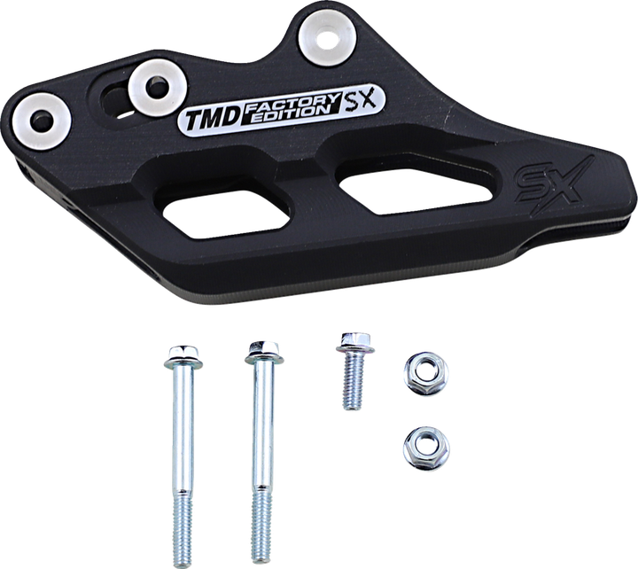 T.M. Designworks Chain Guide - Black - Kawasaki KXCG-SX5-BK