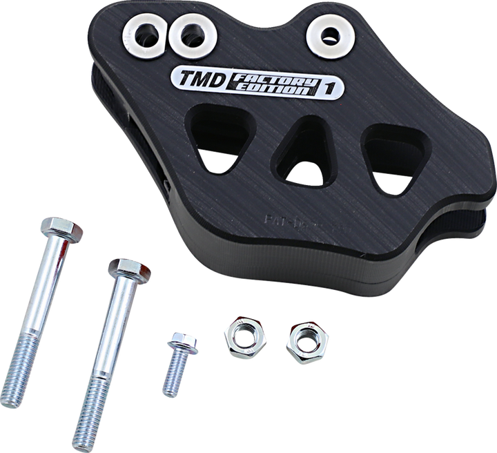 T.M. Designworks Chain Guide - Black - Husqvarna/SWM RCG-HUQ-BK