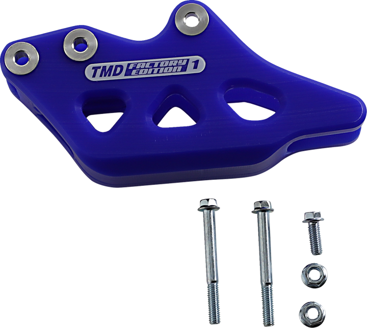 T.M. Designworks Chain Guide - Blue - Yamaha RCG-YZ2-BU