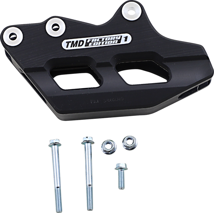 T.M. Designworks Chain Guide - Black - Suzuki RCG-RMZ-BK