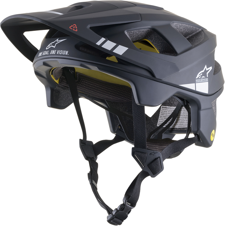 Alpinestars Vector Tech Helmet - Black/Light Gray Matte - MIPS - Small 8700421-1092-SM