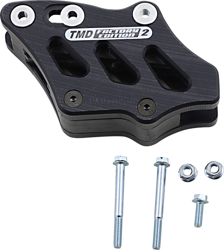 T.M. Designworks Chain Guide - Black - Kawasaki RCG-KX5-BK
