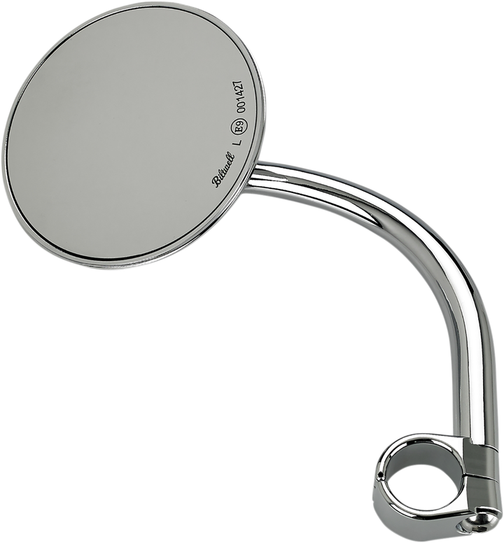 Biltwell Mirror - Utility - Side View - Round - Clamp-On - Chrome - 1" 6503-501-531