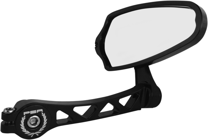 Psr Mirror - Felipe - Classic/Bar-End - Side View - Polygon - Black 00-00211-22