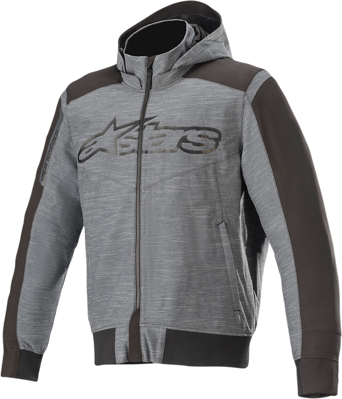 Alpinestars Rhod Windstopper Hoodie - Gray/Black - Medium 4200420-9121-M