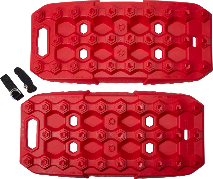 Caliber XTrax - Off-Road Recovery Boards - Red 13567-RED