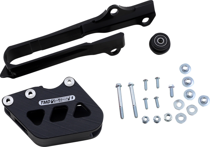 T.M. Designworks Chain Guide/Slider - Suzuki - Black SCP-OR1-BK