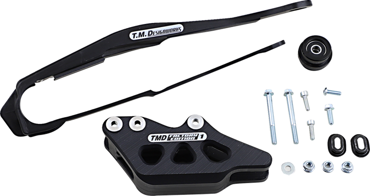 T.M. Designworks Chain Guide/Slider - Honda - Black DCK-OR3-BK