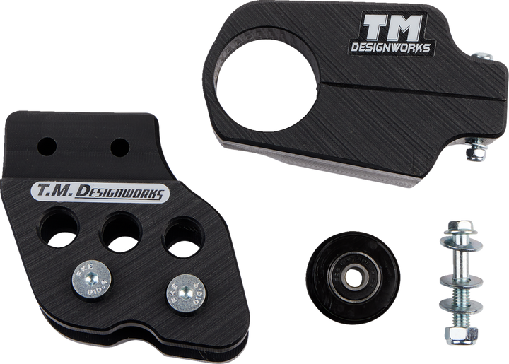 T.M. Designworks Chain Guide/Slider - Banshee 350 - Black YCP-BAN-BK