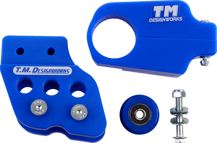 T.M. Designworks Chain Guide/Slider - Banshee 350 - Blue YCP-BAN-BU