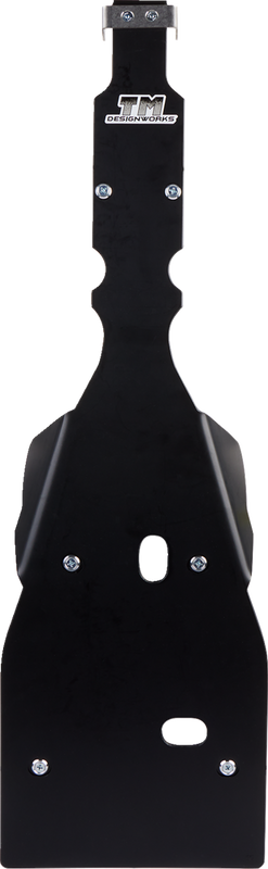 T.M. Designworks Skid Plate - Black - Yamaha - YFZ 450 YAFP-R450-BK