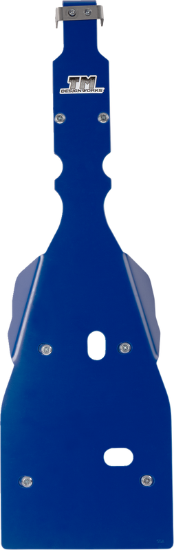 T.M. Designworks Skid Plate - Blue - Yamaha - YFZ 450 YAFP-R450-BU