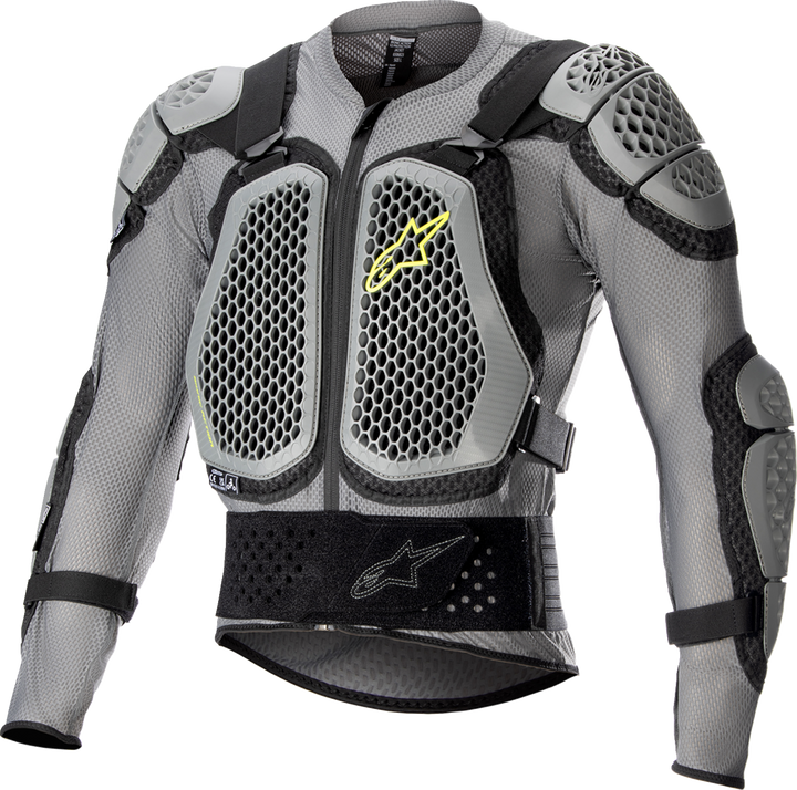 Alpinestars Bionic Action v2 Protection Jacket - Gray/Black/Yellow - Medium 6506823-915-M