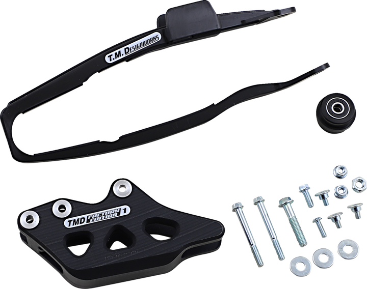 T.M. Designworks Chain Guide/Slider - Black - Yamaha YCP-OR7-BK
