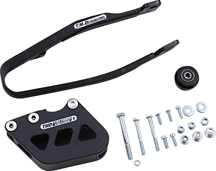 T.M. Designworks Chain Guide/Slider - Yamaha - Black YCP-OR1-BK