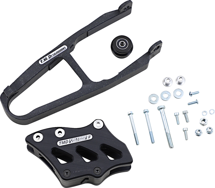 T.M. Designworks Chain Guide/Slider - Yamaha - Black YCP-K08-BK