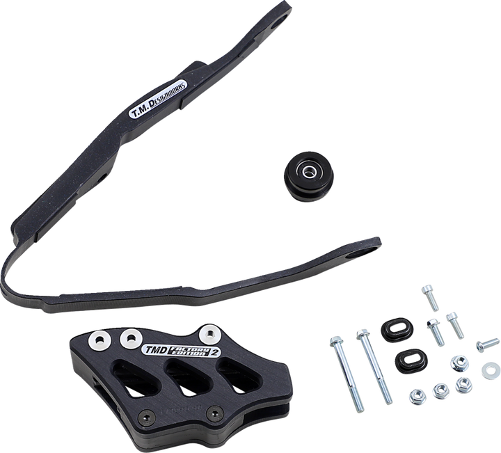 T.M. Designworks Chain Guide/Slider - Honda - Black HCP-H07-BK