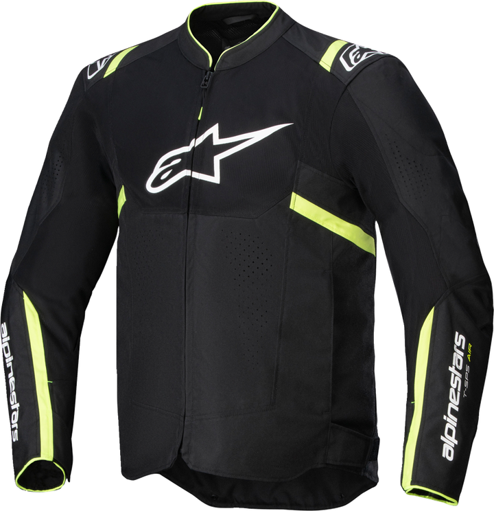 Alpinestars T-SPS Air v2 Jacket - Black/Yellow Fluo - 3XL 3301025-155-3XL