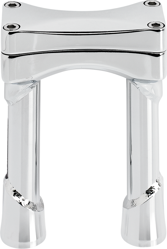 Biltwell Murdock O/S Risers - 6" - Chrome 6413-105-06