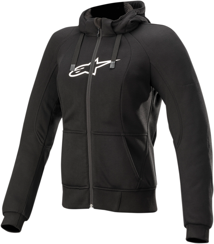 Alpinestars Stella Chrome Sport Jacket/Hoodie - Black - 2XL 4210920-10-2X