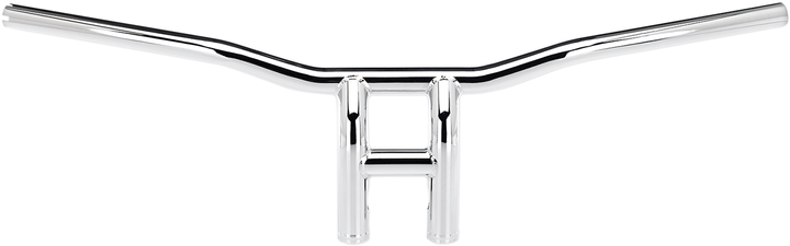 Biltwell 1" T-Bar - Tyson XL - Pullback - 8" - TBW - Chrome 6258-1055