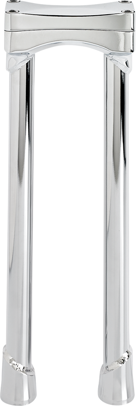 Biltwell Murdock O/S Risers - 14" - Chrome 6413-105-14