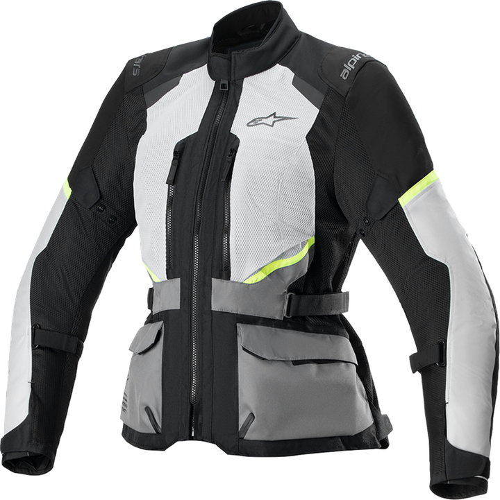 Alpinestars Stella Andes Air Drystar Jacket - Ice Gray/Dark Gray/Black - Large 3210224-9191-L