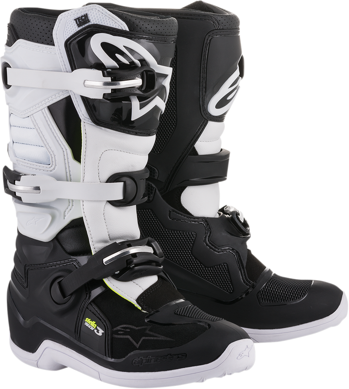 Alpinestars Stella Tech 3 Boots - Black/White - US 9 / EU 41 2013218-12-9