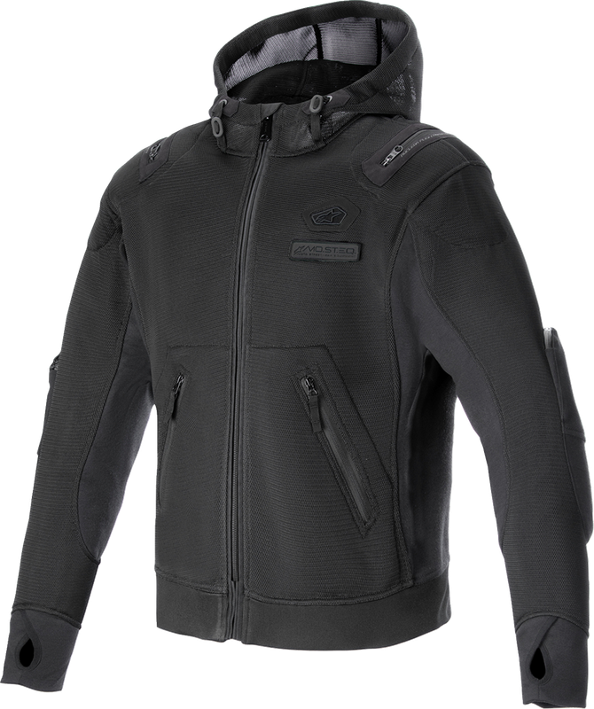 Alpinestars Moflow Air Tech Hoodie - Black - Small 4202524-1100-S