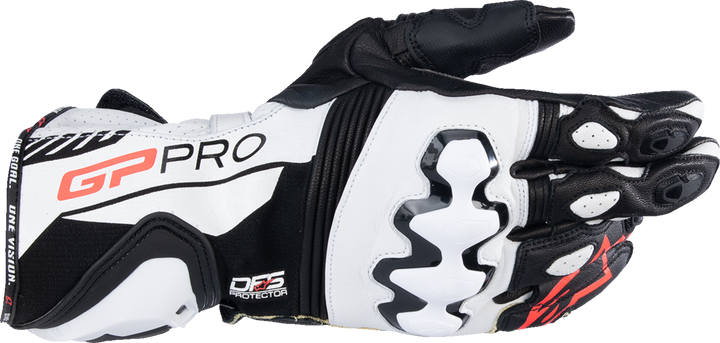 Alpinestars GP Pro R4 Gloves - Black/White - Medium 3556724-12-M