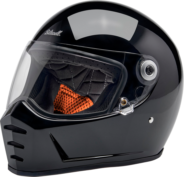 Biltwell Lane Splitter Helmet - Gloss Black - Small 1004-101-502