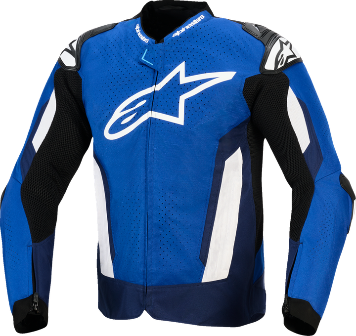 Alpinestars T-GP Air Jacket - Bright Blue/Navy/White - Large 3300626-7329-L