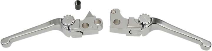 Psr Anthem Adjustable Lever Set for Harley Models - Chrome 12-00657-20