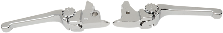 Psr Anthem Adjustable Lever Set for Harley Models - Chrome 12-00658-20
