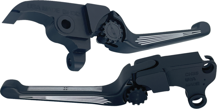 Psr Anthem Adjustable Clutch Lever for Harley Models - Contrast 12-00667-31