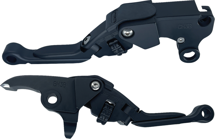 Psr Anthem Adjustable Lever Set for Harley Models - Pro - Black 12-03667-22