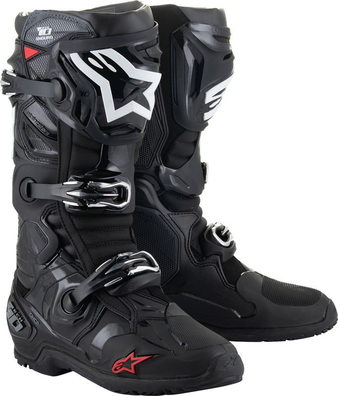 Alpinestars Tech 10 Enduro Boots - Black - US 9 / EU 43 2010025-10-9