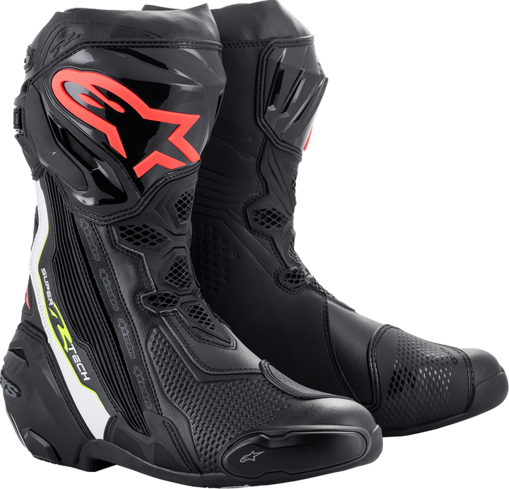 Alpinestars Supertech R Boots - Black/Red - US 9.5 / EU 44 2220021-1236-44