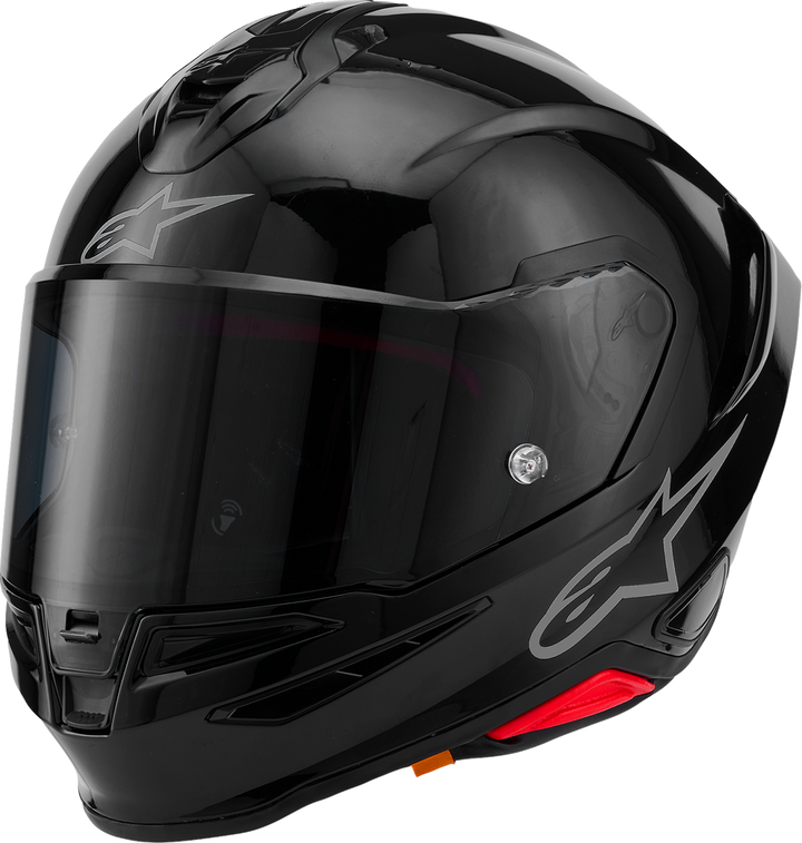 Alpinestars Supertech R7 Helmet - 22.06 - Solid - Gloss Black - Large 8202126-1180-L