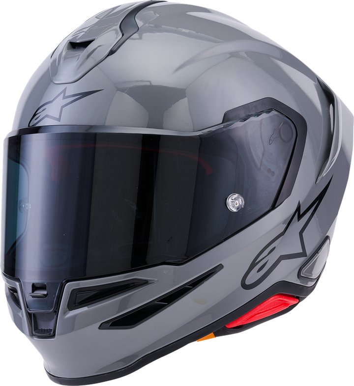 Alpinestars Supertech R7 Helmet - 22.06 - Solid - Gloss Gray - XL 8202126-1635-XL
