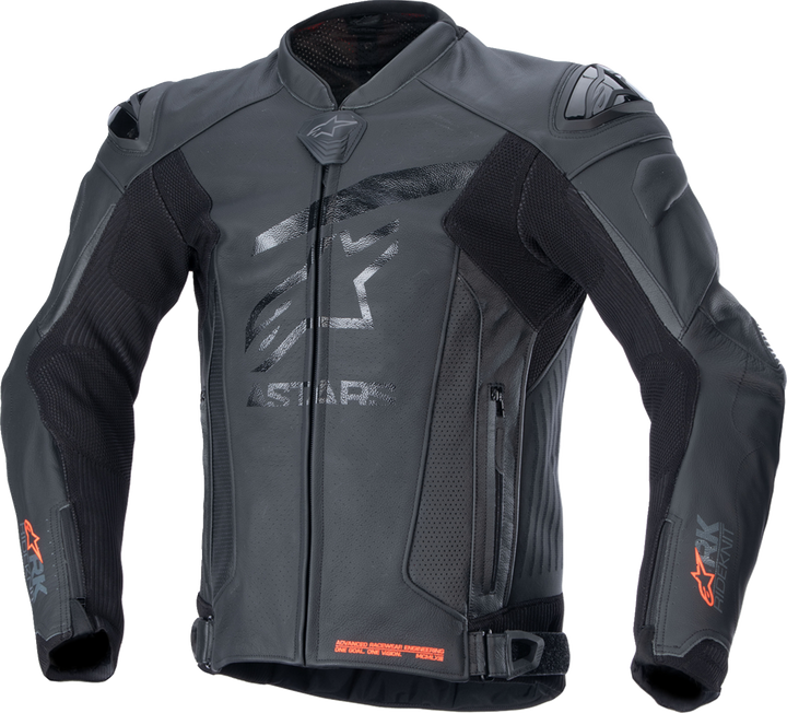 Alpinestars GP Plus R v4 Rideknit Leather Jacket - Black/Black - US 44 / EU 54 3100324-1100-54