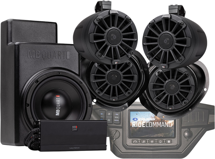 Mb Quart Audio Kit - General with Ride Command MBQG-STG5-RC-1