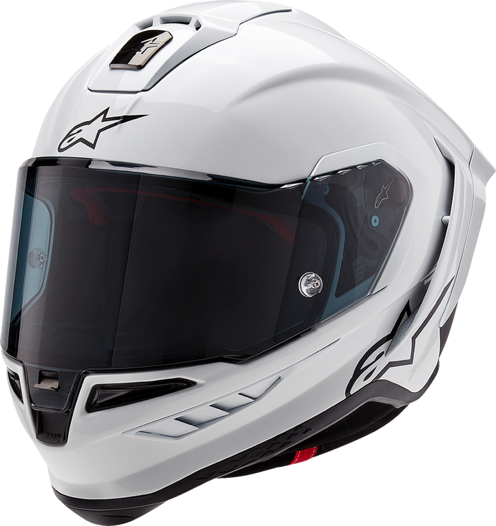 Alpinestars Supertech R10 Helmet - Solid - Gloss White - 2XL 8200124-2170-XXL