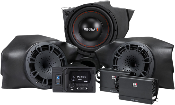 Mb Quart Stage 3 Audio Package - RZR MBQR-STG3-2